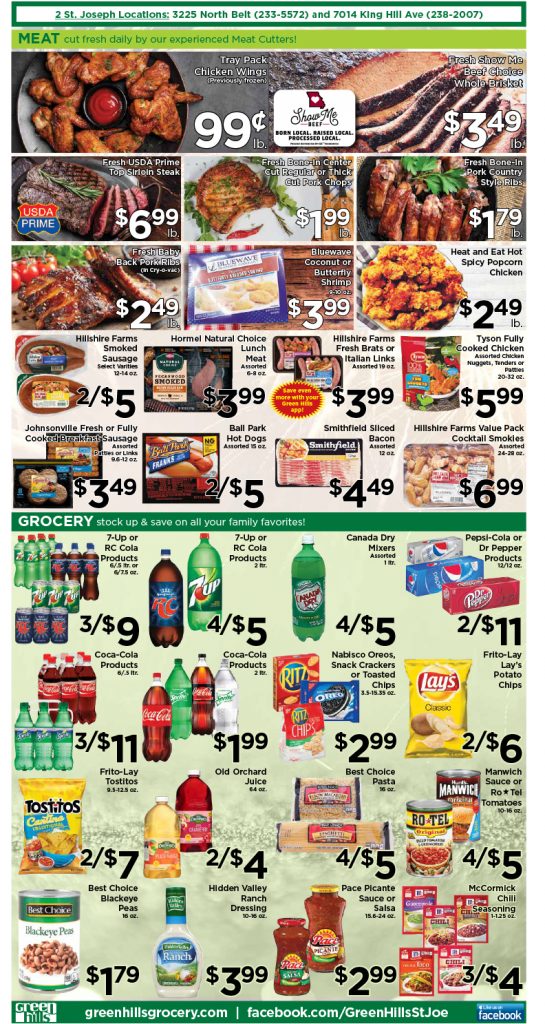 Weekly Ad Green Hills Grocery